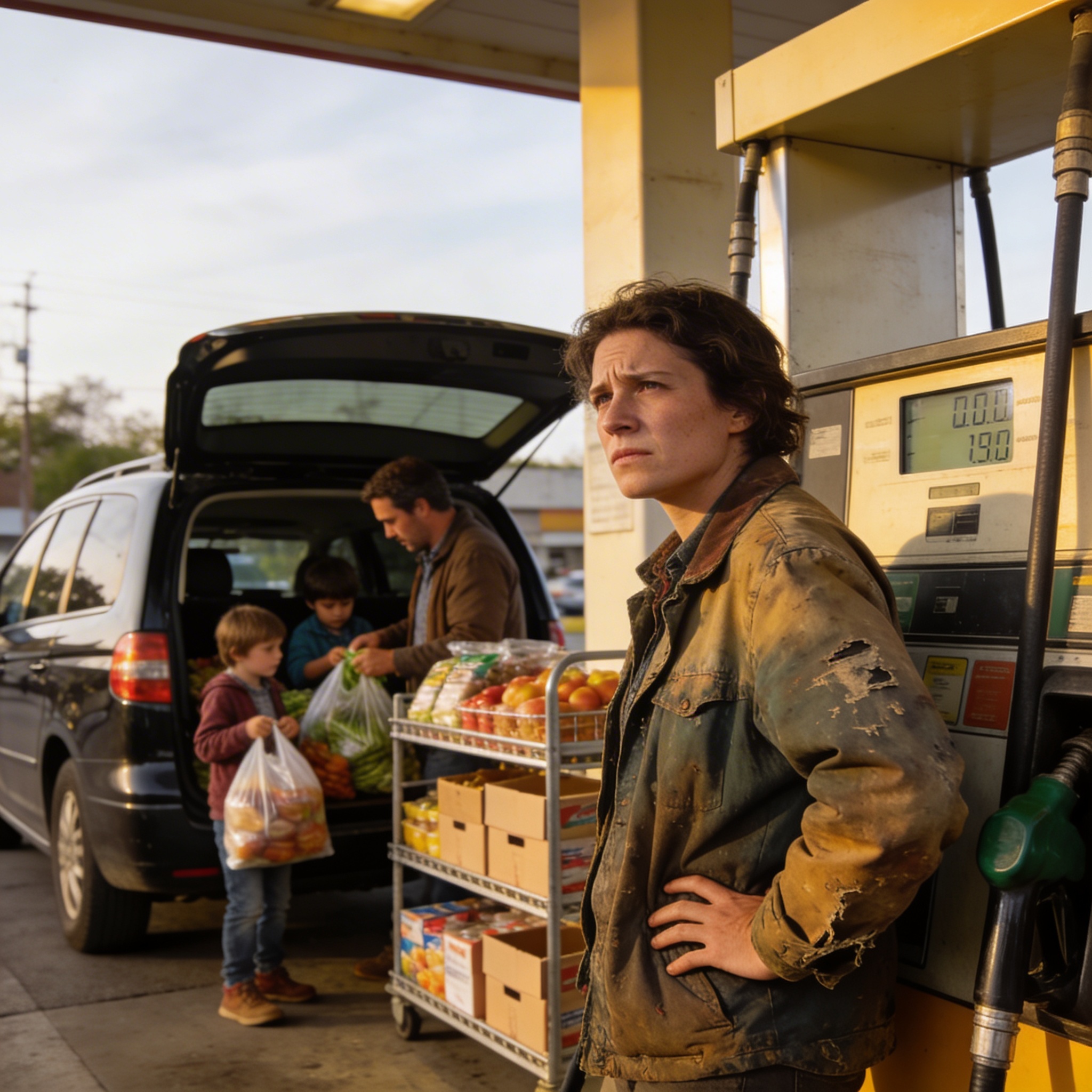 Iran war impact to glogal economy and oil prices - From Fuel Pumps to Food Shelves — The Human Cost