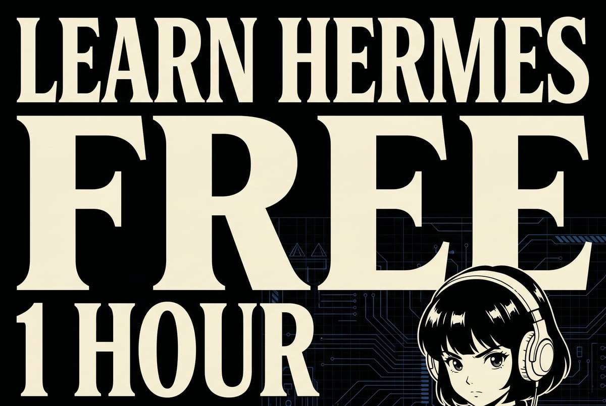 Learn Hermes. Free. 1 hour.