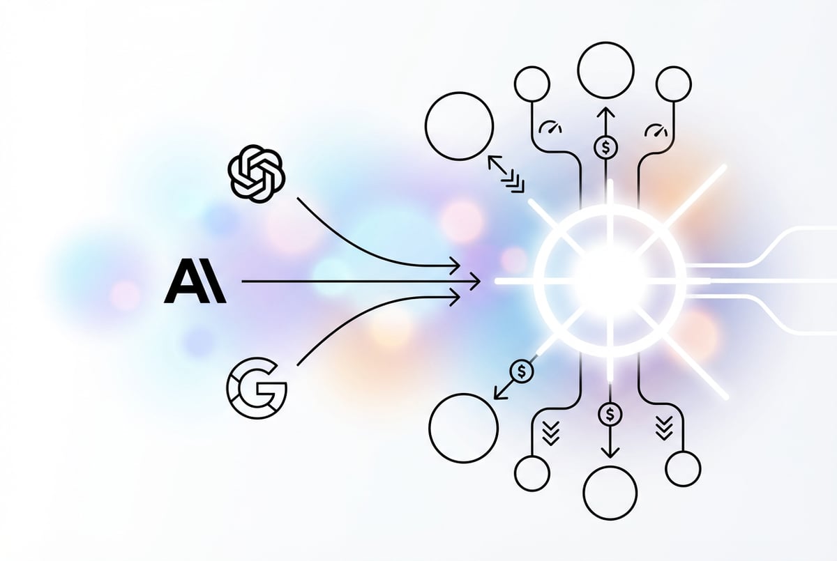 Why Most Teams Overpay 40-85% for AI: The Routing Cost Math