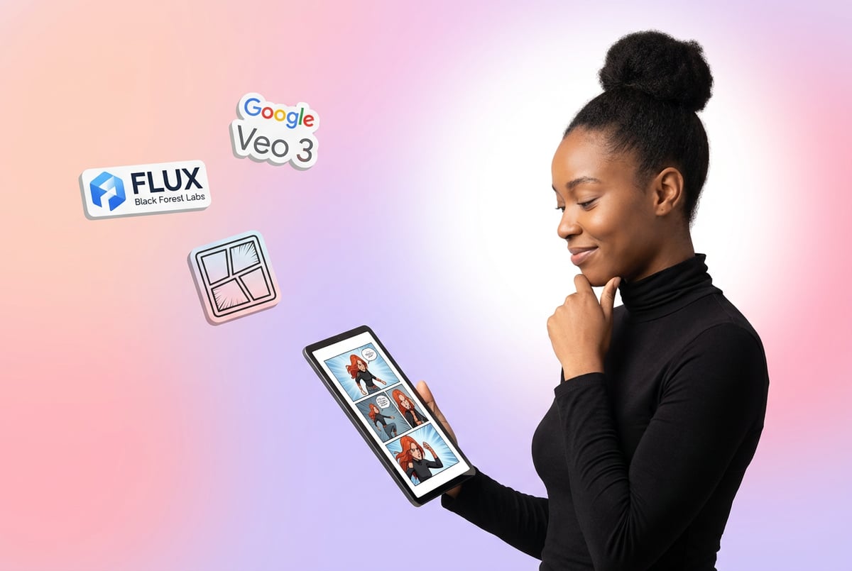 Building an AI Comic Strip Generator with FLUX and Veo 3