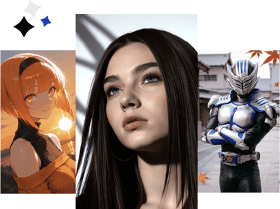 Plug in any CivitAI link — collage of AI-generated images