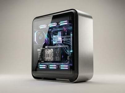 Local model one tunnel — retro computer showing comfyui connected