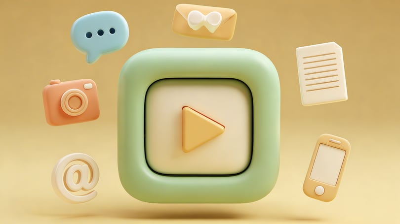24+ Media Tools one place — 3D media icons