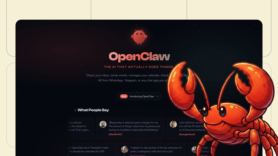 OpenClaw interface screenshot