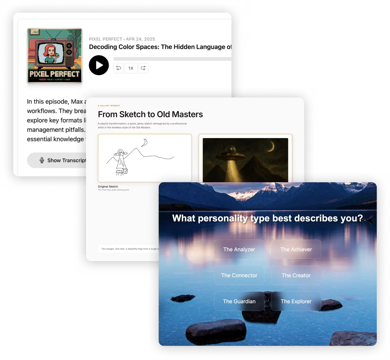 Customizable agent frontend