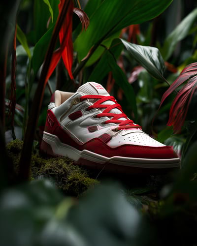 AI-generated sneaker design