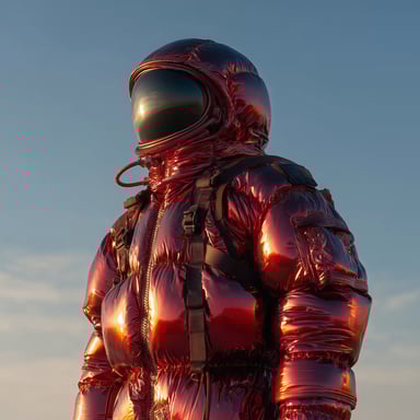 AI-generated astronaut