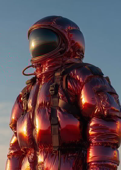 AI-generated astronaut portrait