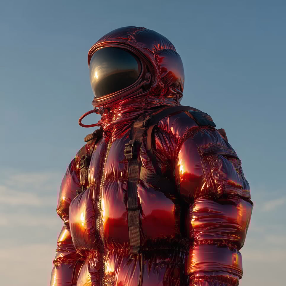 AI-generated astronaut by Veo 3.0